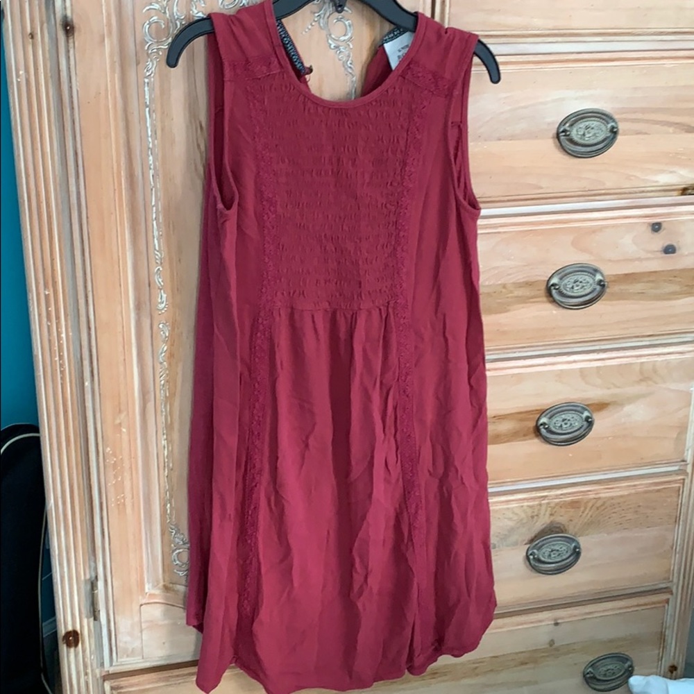 Maroon dress